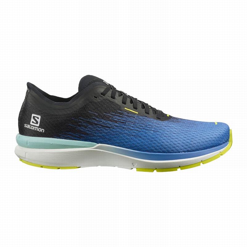 Zapatillas De Running Salomon Hombre Azules / Blancas - Salomon Argentina SONIC 4 ACCELERATE ,701829